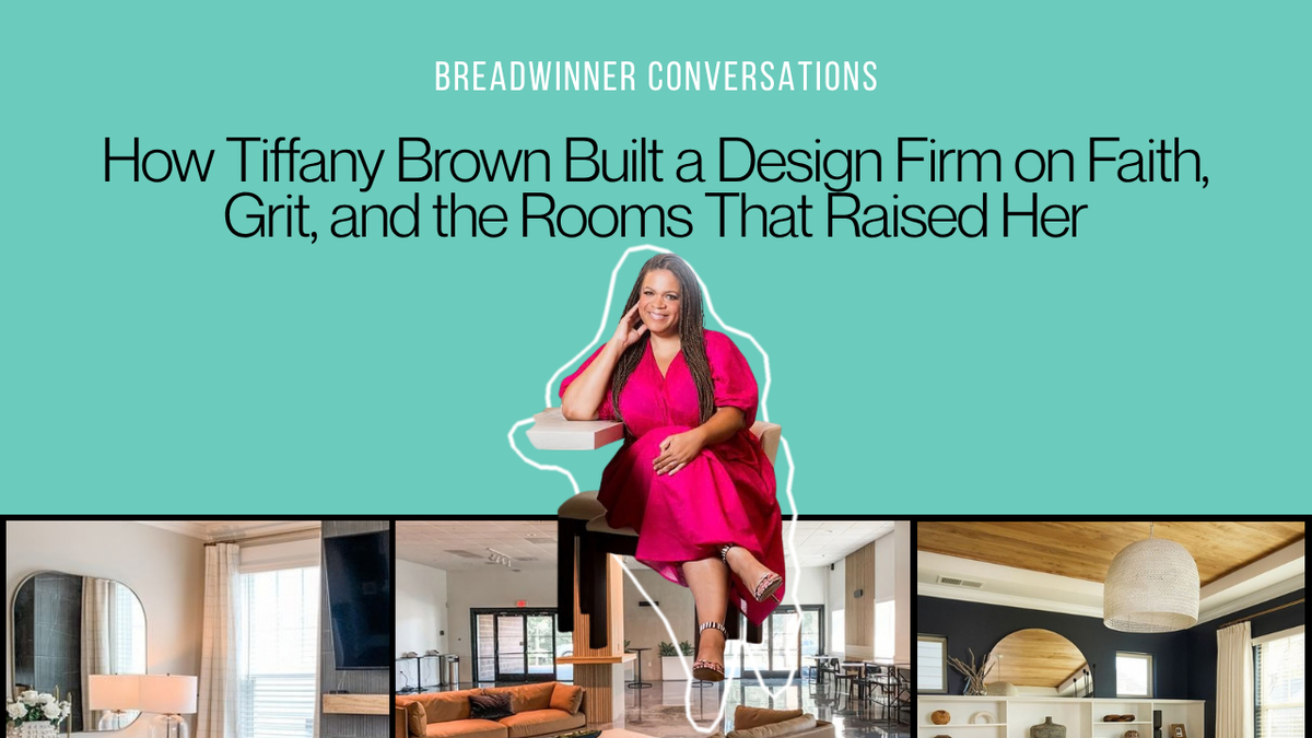 How Tiffany Brown Built a Design Firm on Faith, Grit, and the Rooms That Raised Her