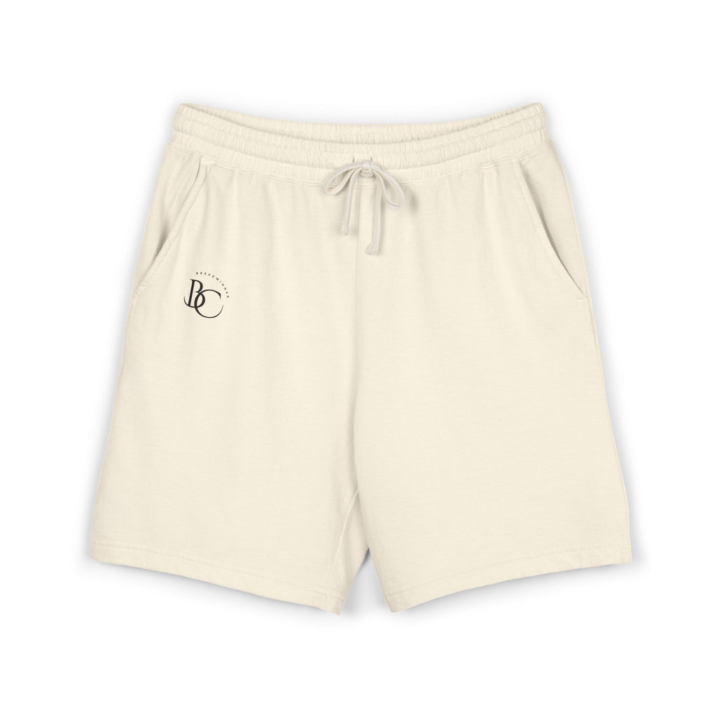 Lightweight Fleece Sweat Shorts — Garment-Dyed Casual Lounge Shorts