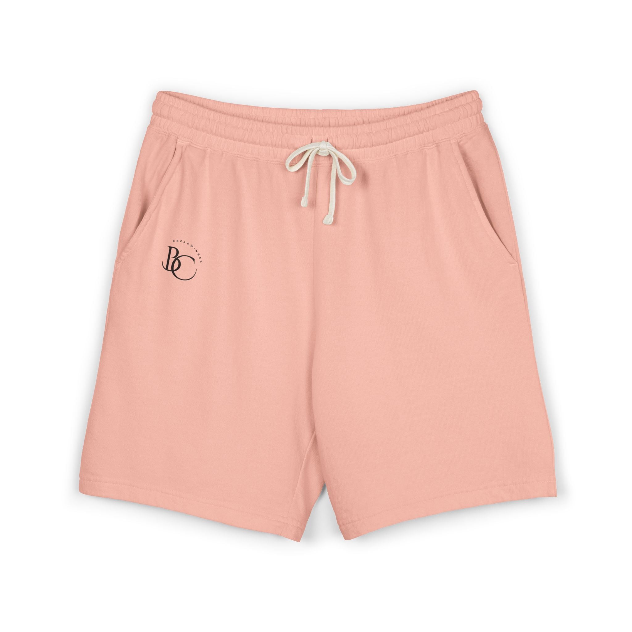 Lightweight Fleece Sweat Shorts — Garment-Dyed Casual Lounge Shorts