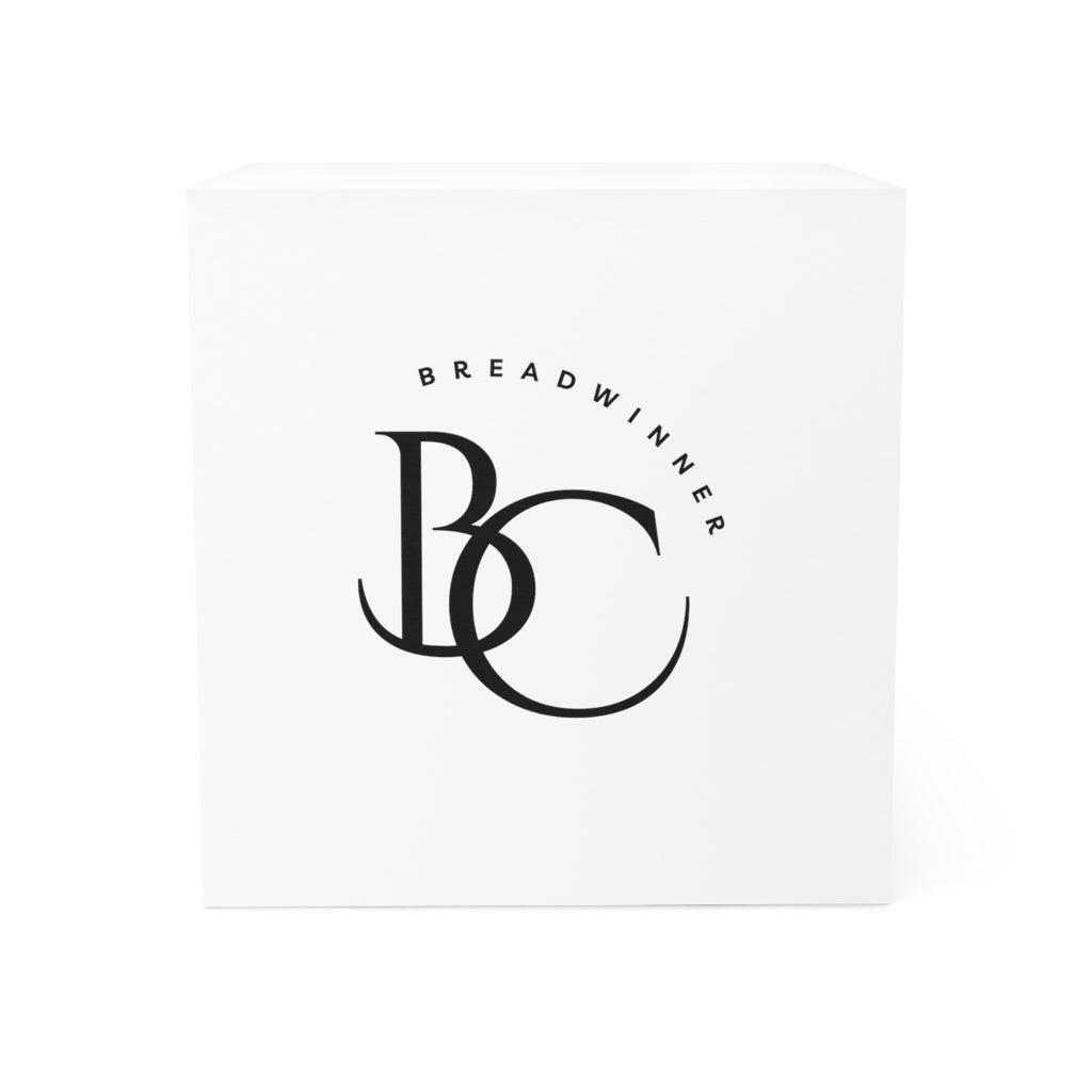 Breadwinner BC Logo Note Cube — Branded Sticky Memo Block