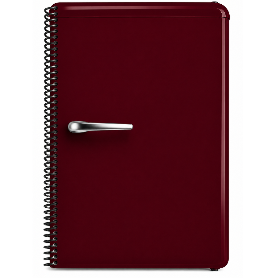 The Fridge - Burgundy